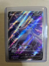 Mewtwo V SWSH229 Black Star Promo Full Art Pokemon Card