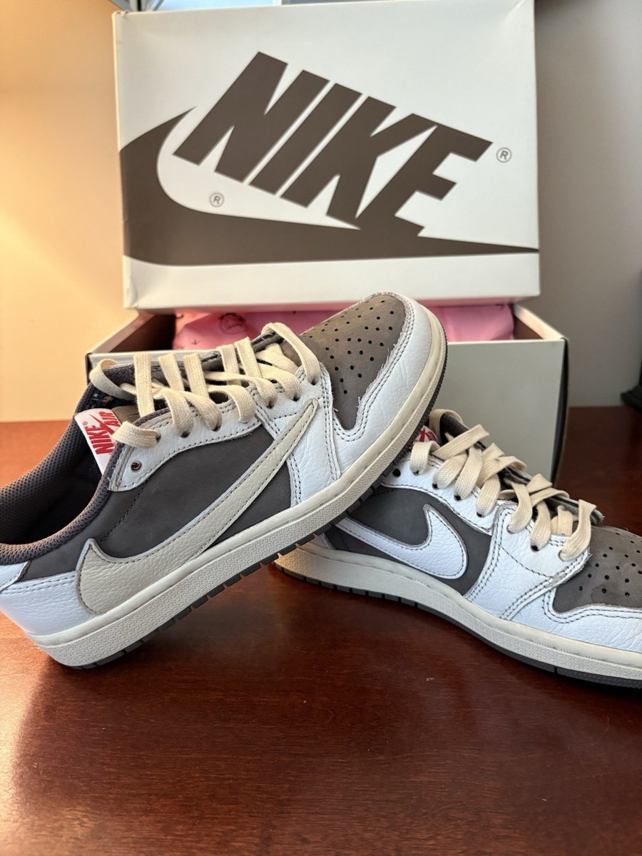靴 TravisScott AirJordan1 Low Reverse Mocha Travis Scott x Air Jordan 1 Low 