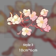 Vinyl Car Sticker Cherry Blossom Scratch Cover Flower Decal Windshield WindowDIY