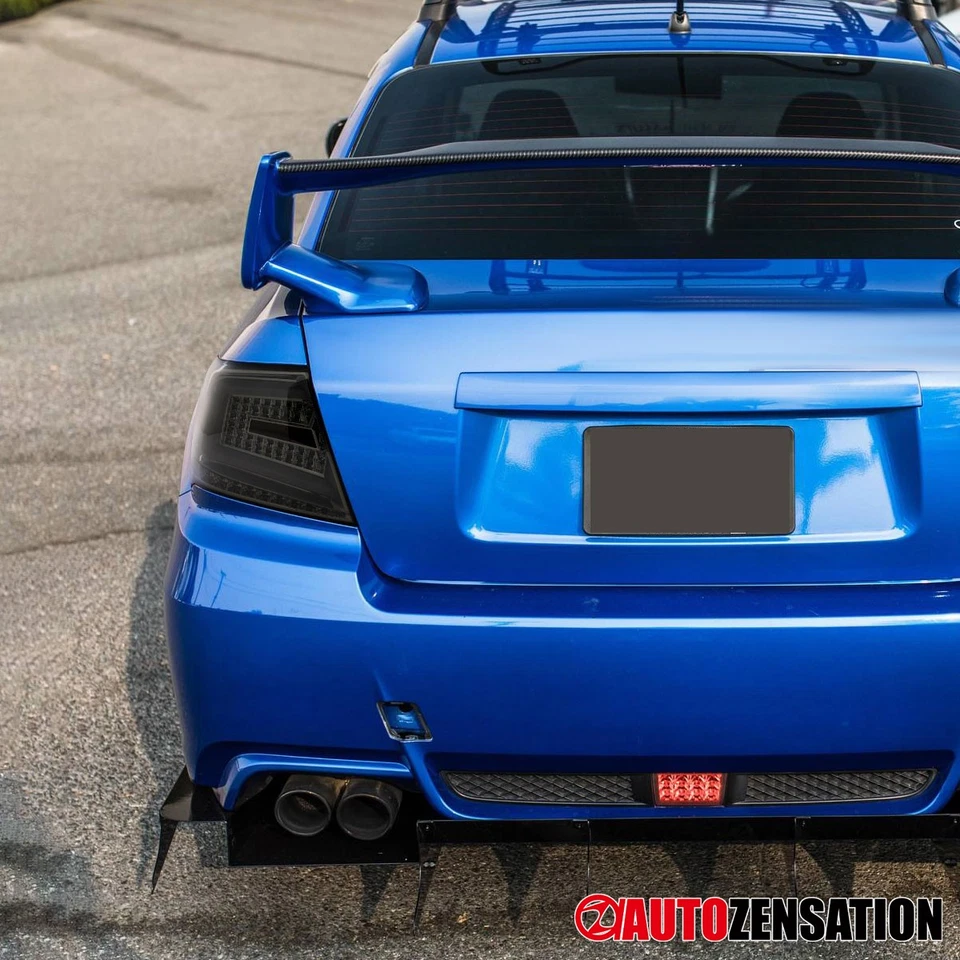 Fit 2008-2014 Subaru Impreza WRX Sedan Smoke Sequential LED Tail Lights Lamps Foto 2 de 4