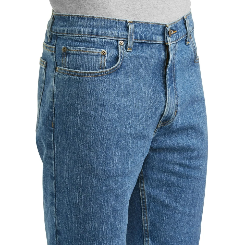 George Men's and Big Men's 100% Cotton 5 Pocket Jean Shorts. Size 34,Relaxed Fit - Image 4 of 4