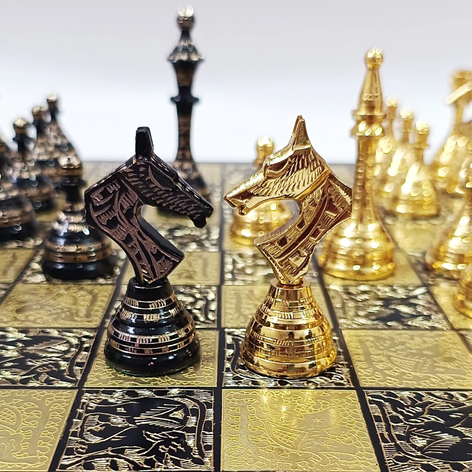 Egyptian Themed Chess Set - Image 3 of 4