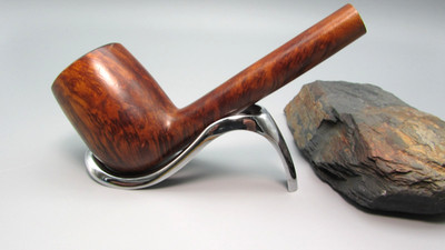 Wally Frank Straight Grain Estate Straight Billard Tobacco Smoking Pipe Vintage