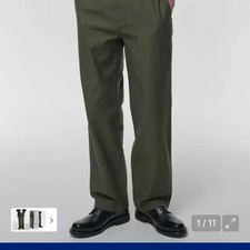 Men's Cotton Pants Khaki Slim Fit Casual Trousers Official