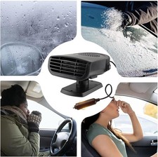Car Heater 12V 150W Portable Car Heater Defroster Fans 2 in 1 Heating System