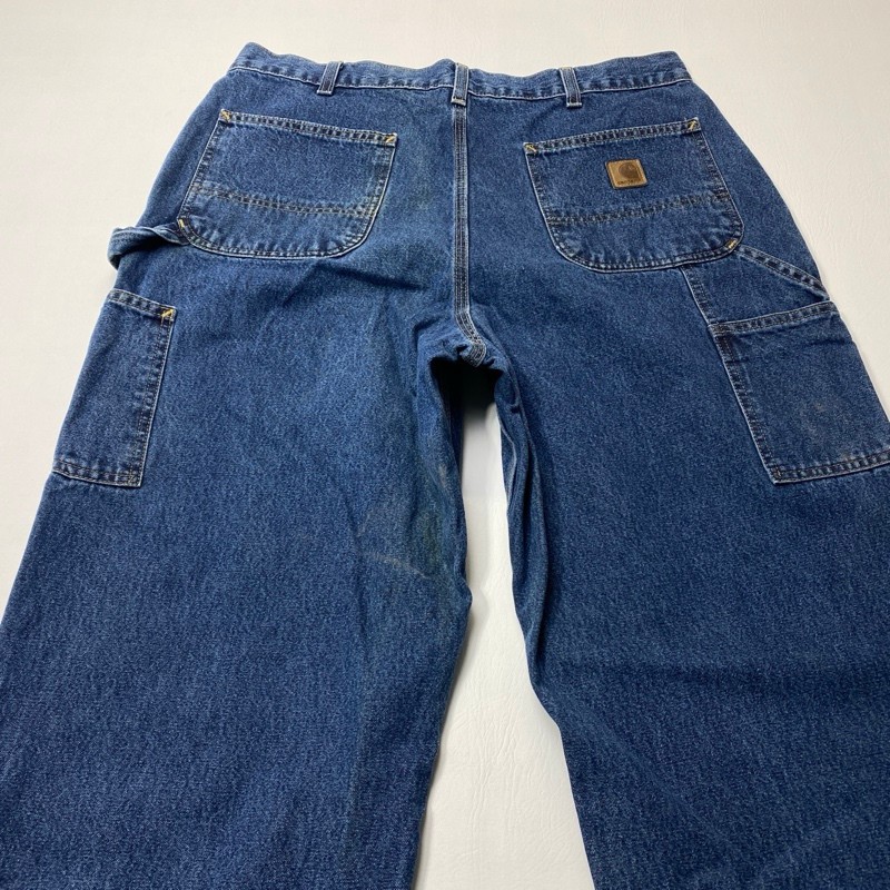 Carhartt Carpenter Jeans B13 DPS Mens 36x36 Blue Denim Original