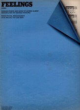 Feelings - Morris Albert - Vintage Sheet Music