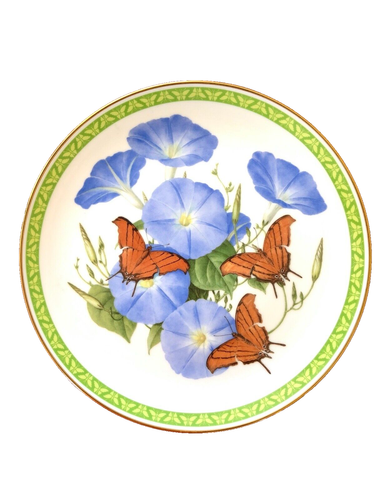 TWO Butterflies Of The World Decorative Plates Limited Edition Franklin Mint - Picture 3 of 9