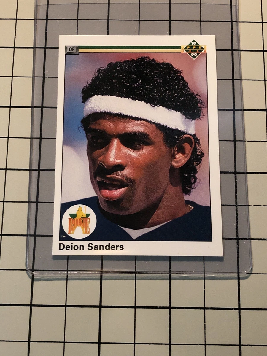 1990 UPPER DECK “DEION SANDERS” Rookie #13. NEW YORK YANKEES Mint!!