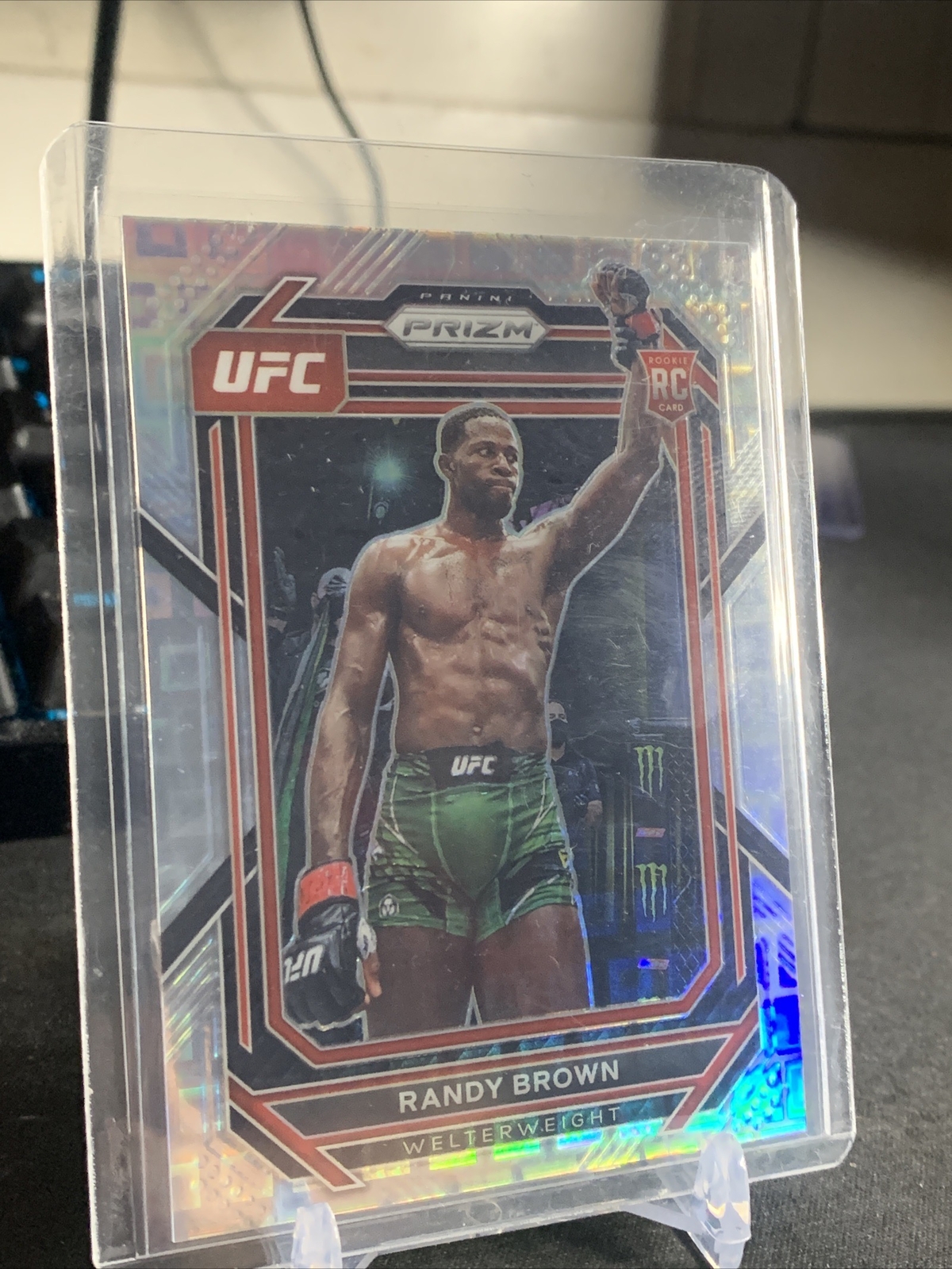 Randy Brown RC 2023 Panini Prizm UFC /99 Pandora Premium #106 ROOKIE Box Set