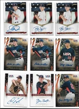 John Aiello 2012 Panini USA Auto 95/100!