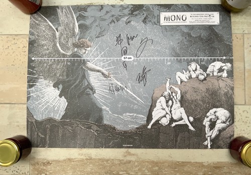 Mono Rare Ltd 20year Anniversary UK 2019 signed Autogramm Poster BORIS MELVINS - Bild 6 von 6