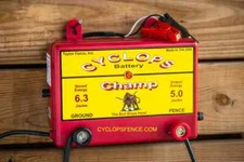 Cyclops Champ, 5 Joule, DC Battery Powered Energizer