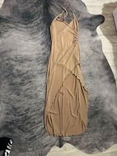 Lipsy Gold Dress Size 14