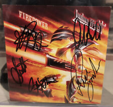 JUDAS PRIEST "FIREPOWER" SIGNED Autographed CD Beckett Authentic LOA JUDAS PRIEST "FIREPOWER" SIGNED Autographed CD Beckett Authentic LOA