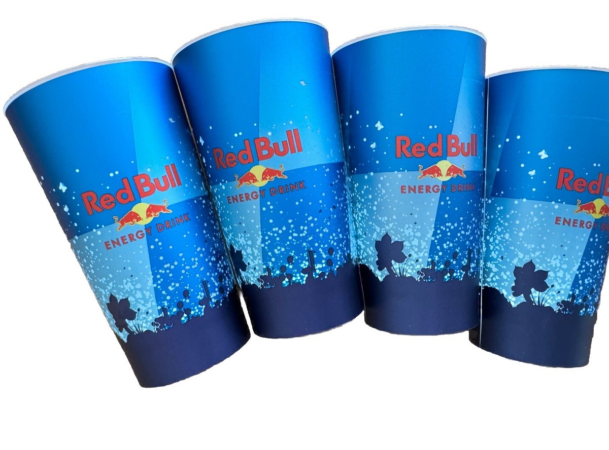 4 x Tomorrowland 2023 Red Bull LED Glow Cup Tomorrowland