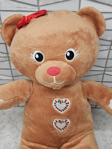 Build a Bear Brown Gingerbread Bear Girl Plush - Picture 2 of 8