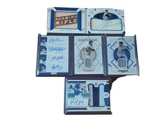Panini National Treasures Auto & relic Dodgers Baseball Cards