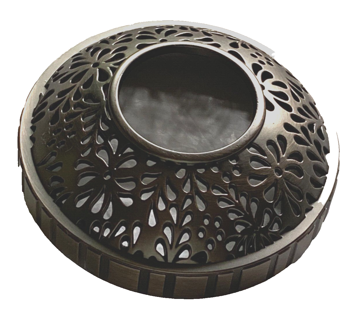 Yankee Candle illumaLid "Sheridan" Bronze Colored Metal Jar Topper