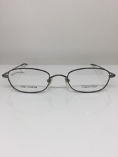 New VINTAGE CALVIN KLEIN Eyeglasses CK 515 100 Titanium Tortoise 49-20mm Japan