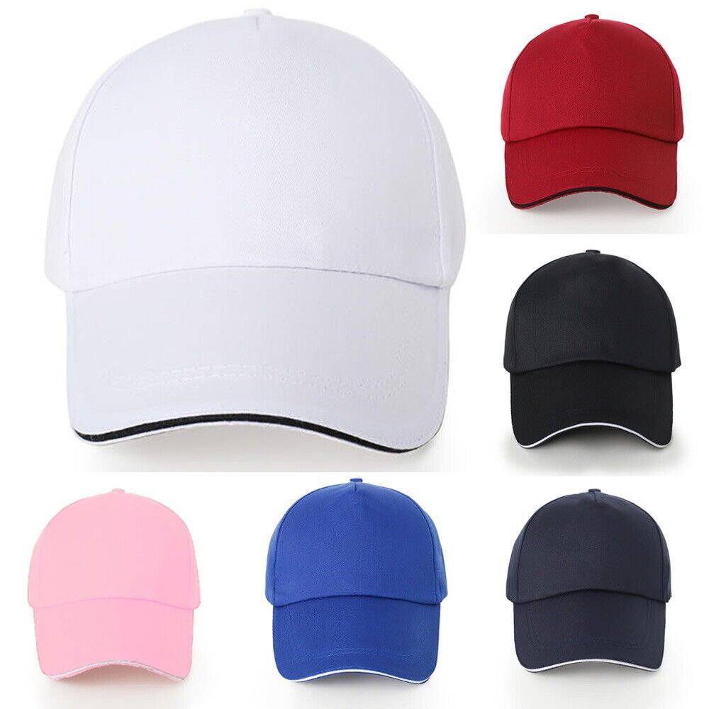Classic Baseball Cap - Adjustable Plain Sun Hat For Men & Women, Summer Sports Wear