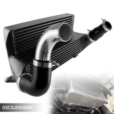 7.5" Intercooler Kit Black For BMW 135i 335i 335xi E82 E90 E91 E92 E93 N54 & N55