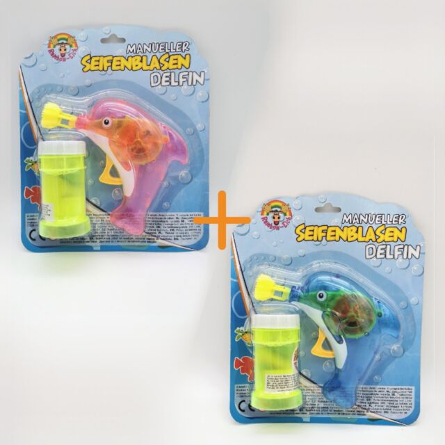 Seifenblasenpistole im Set Seifenblasen Seifenblasenmaschine Spielzeug Delfin