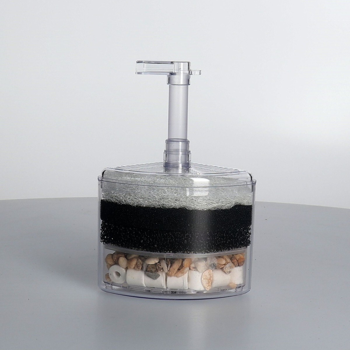 Filtro Per Acquario Filtro Nel Serbatoio Flusso Regolabile Con Spugna A 3 Stadi