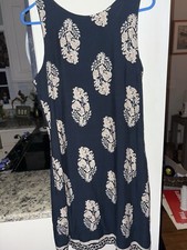 Navy Blue Dress With Royal Blue Now On Back- Designed By filly flair