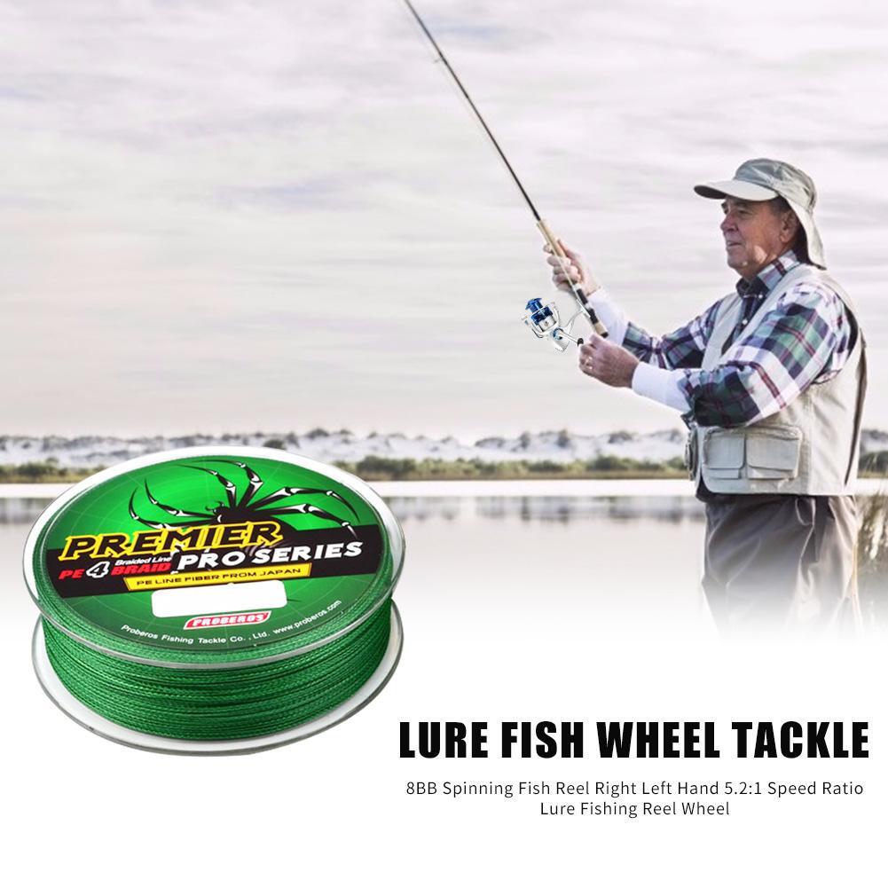 4 Strands 100m Super Strong Braided Fishing Line PE Fish Rope (0.4/6LB