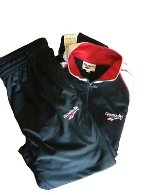   REEBOK ANZUG KOMPLETT - SWEATSHIRT + HOSE - GR. S - SPORTLICH/CASUAL  