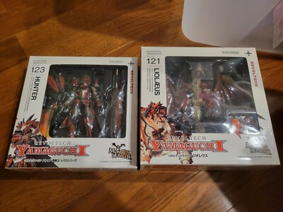 ゲームキャラクター REVO YAMAGUCHI 123 HUNTER & 121 LIOLAEUS REVO YAMAGUCHI 123 HUNTER & 121 LIOLAEUS MONSTER HUNTER FIGURE