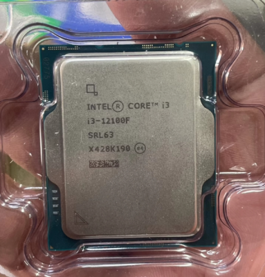 Intel Core I3-12100F LGA 1700 Quad-core 3.30GHz Desktop CPU