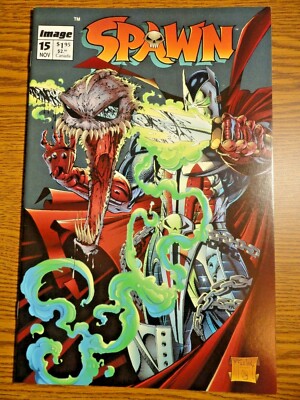 Spawn #15 Todd Mcfarlane Schlüssel NM Missachter Medieval 1st Aufdruck Bild Film