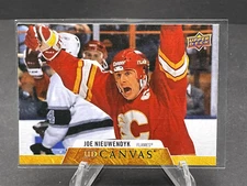 2020-21 JOE NIEUWENDYK UPPER DECK SERIES 2 UD CANVAS LEGENDS SSP #C-248 HOF