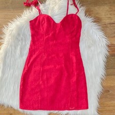 Urban Outfitters red floral dress, brand new with tags