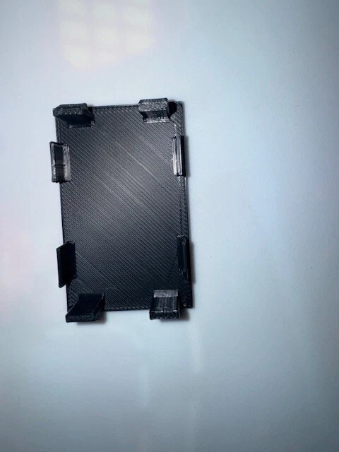 1986-1993 Nissan D21 жесткий корпус питания зеркало переключатель крышка удалить панель пластины - Изображение 4 из 4