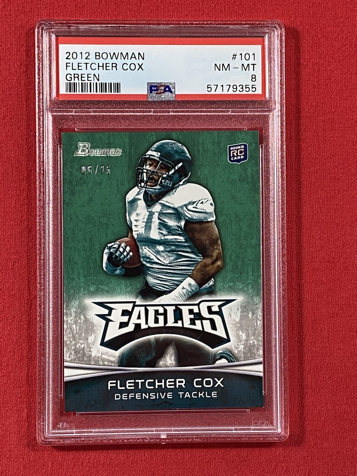 Fletcher Cox Bowman #101 Green
