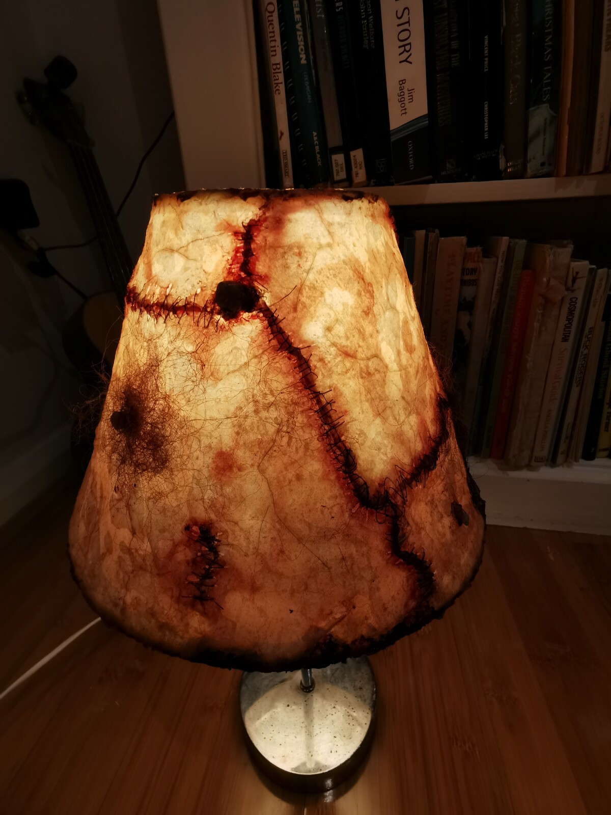 Faux Human Skin Lampshade Texas Chainsaw Massacre Leatherface