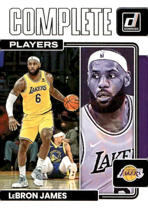 LeBron James 2022-23 Donruss Complete Players #1 Los Angeles