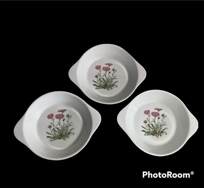 Vintage Botanic Garden Bowls - Set Of 3