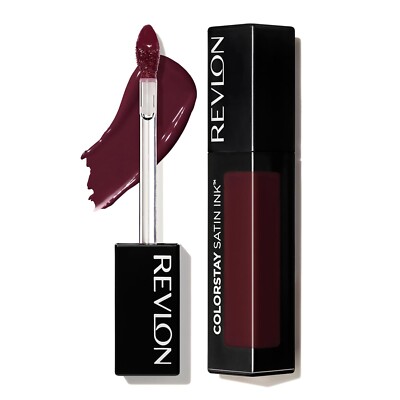 Revlon ColorStay Satin Ink Liquid Lipstick (035 Reigning Red) 0.17