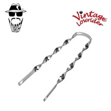 Vintage Lowrider 20" Replacement Flat Twisted Bicycle Chrome Fender Brace.
