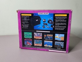 Sega Game Gear Console w/ Box + PowerBack w/ Box - *READ FOR PARTS OR REPAIR*