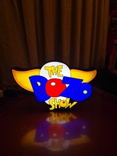 The Bozo Show Clown - Letrero LED iluminado por USB - Hombre Cave - arcade