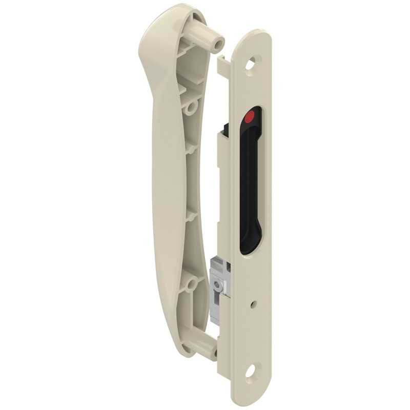 Fermeture double à clé DS6796 097 LA CROISEE DS laqué brun sécurité totale