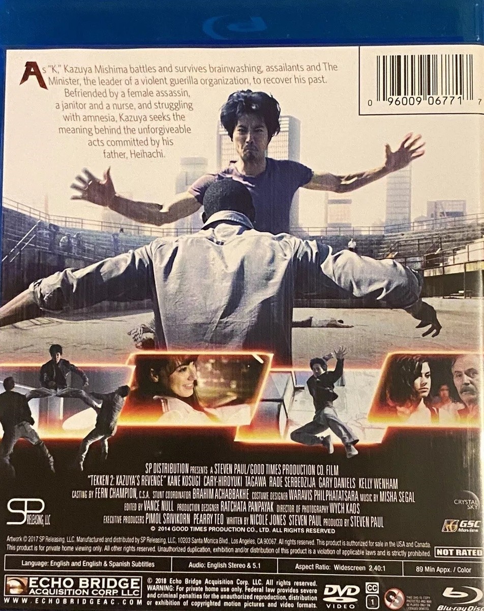 Tekken Kazuya's Revenge Blu-ray Kane Kosugi 96009065614| eBay
