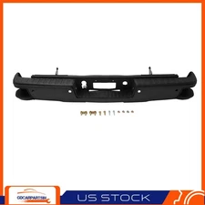 Rear Bumper Assembly for 2014-2018 GMC Sierra 1500 Chevy Silverado w/ Sensor