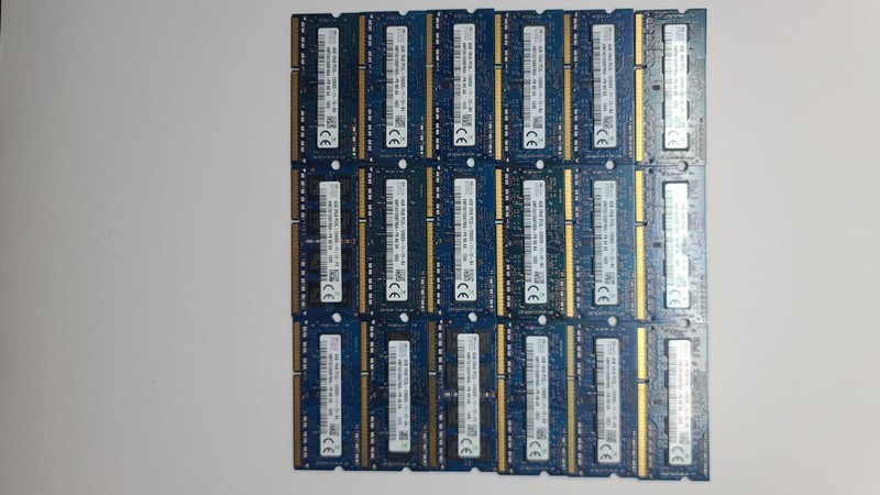 Hynix 4GB (18 x 4GB) PC3L-12800S(DDR3-1600) Memory (HMT451S6BFR8APB)
