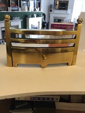 16" inch 40mc Ex Display Bauhaus - Brass /Fret Front for Gas / Electric fire